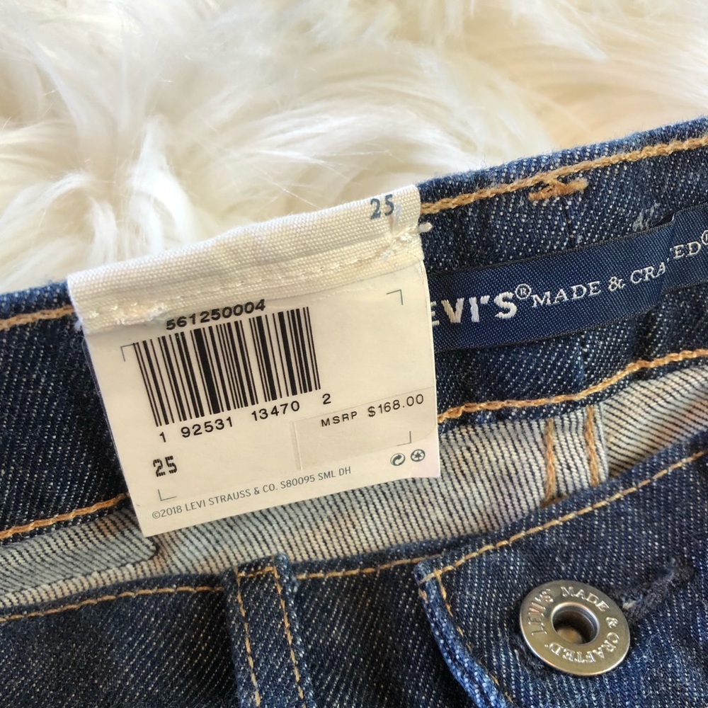 Levi’s Made & Crafted Cigarette Slim Jeans 25 - Picture 5 of 13